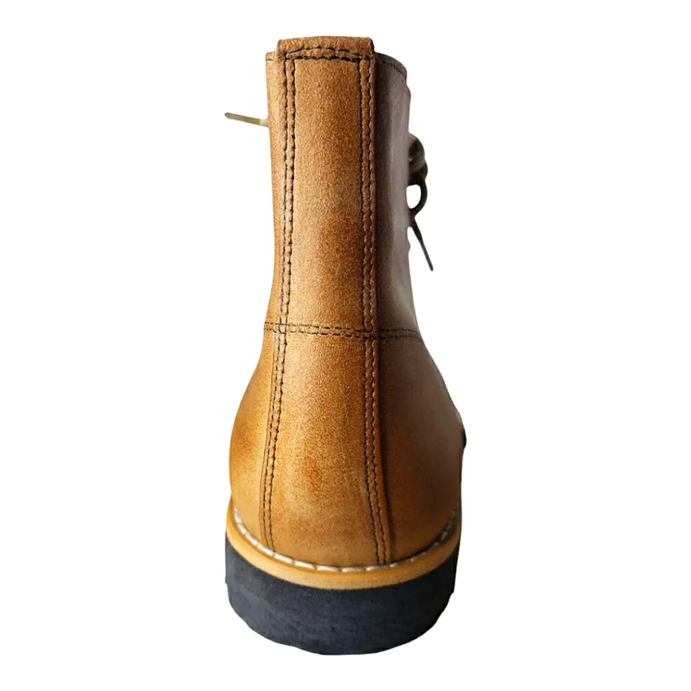 Unisex Leather Bootie Portugal Lace-up Derby Outdoor Gorp Street Neutral 7.5 M